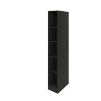 Regal Offen Mit 4 Einlegeböden 30 cm Anthrazit - Anthrazit, MODERN, Holzwerkstoff (30/200/60cm) - Held