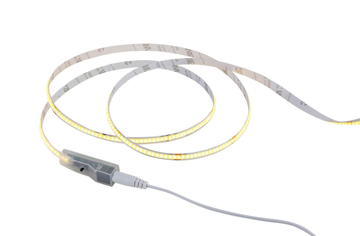 LED PÁSKA HOCH - bílá, Moderní, plast (500cm) - Mömax