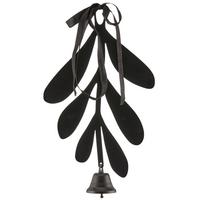 Závesná dekorácia MISTEL I - čierna, Basics, kov (14/25cm) - Mömax