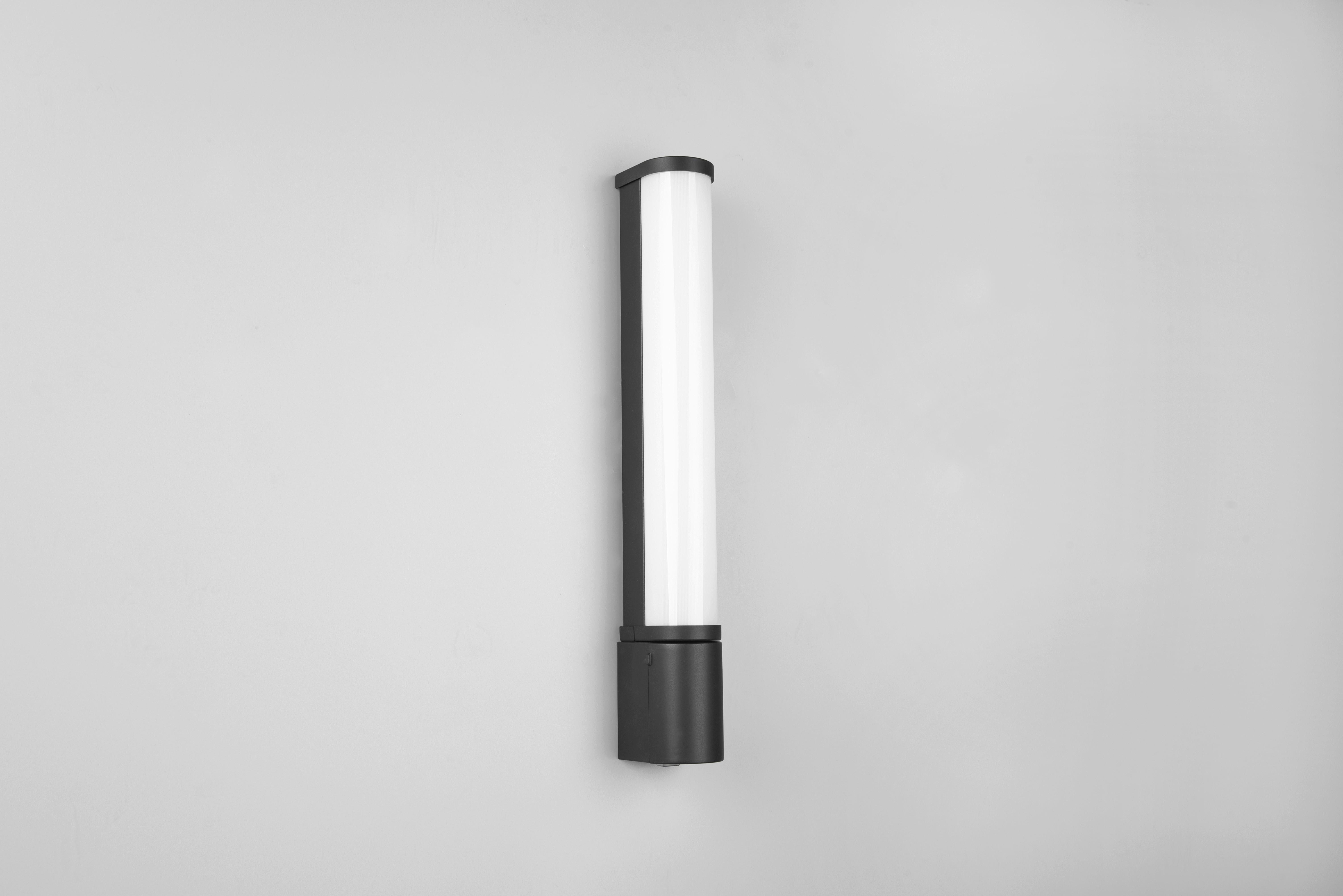 Badezimmer-Wandleuchte 284074232 Piera - Schwarz, Basics, Kunststoff (41,5/7/5,5cm) - Trio Leuchten