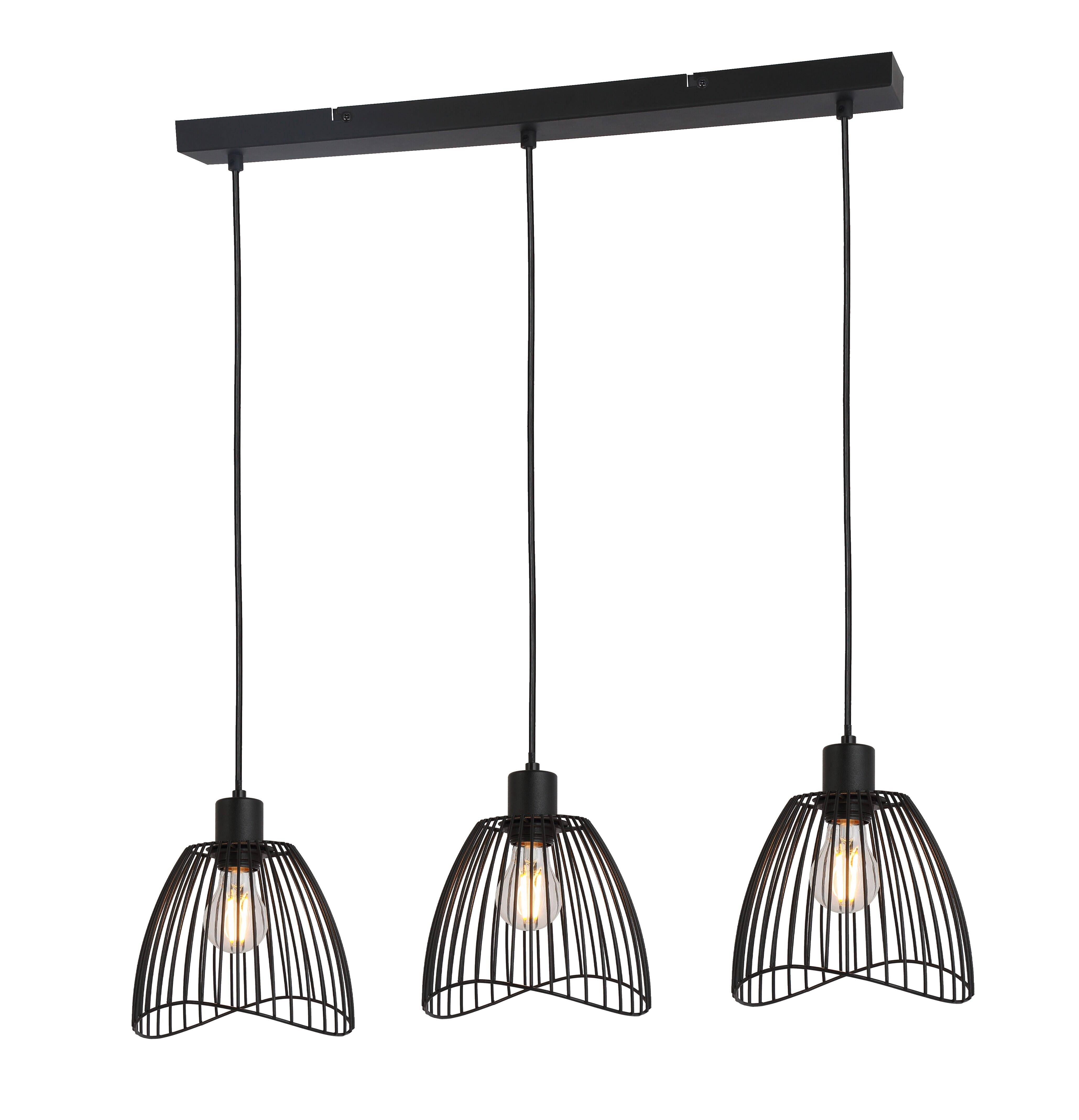 Hängeleuchte Sarina H: 120 cm 3-Flammig