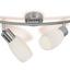 Deckenspot Brigitte - Nickelfarben, KONVENTIONELL, Glas/Metall (36/8/25,2cm) - Ombra Deckenspot Brigitte - Nickelfarben, KONVENTIONELL, Glas/Metall (36/8/25,2cm) - Ombra