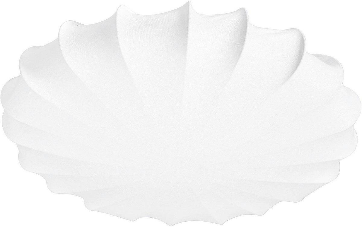Deckenleuchte Plafond Weiß D: 42 cm - Weiß, Trend, Textil (42/18cm)