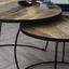 Beistelltisch 2er-Set Boxer, Mangoholz Massiv - Schwarz/Braun, MODERN, Holz/Metall (89/79/48cm) - Livetastic Beistelltisch 2er-Set Boxer, Mangoholz Massiv - Schwarz/Braun, MODERN, Holz/Metall (89/79/48cm) - Livetastic