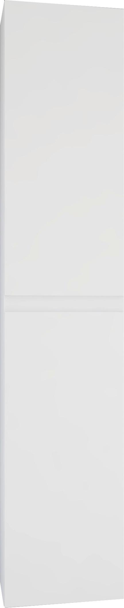 Hochschrank Edi B: 33 cm Weiss, 2-Türig