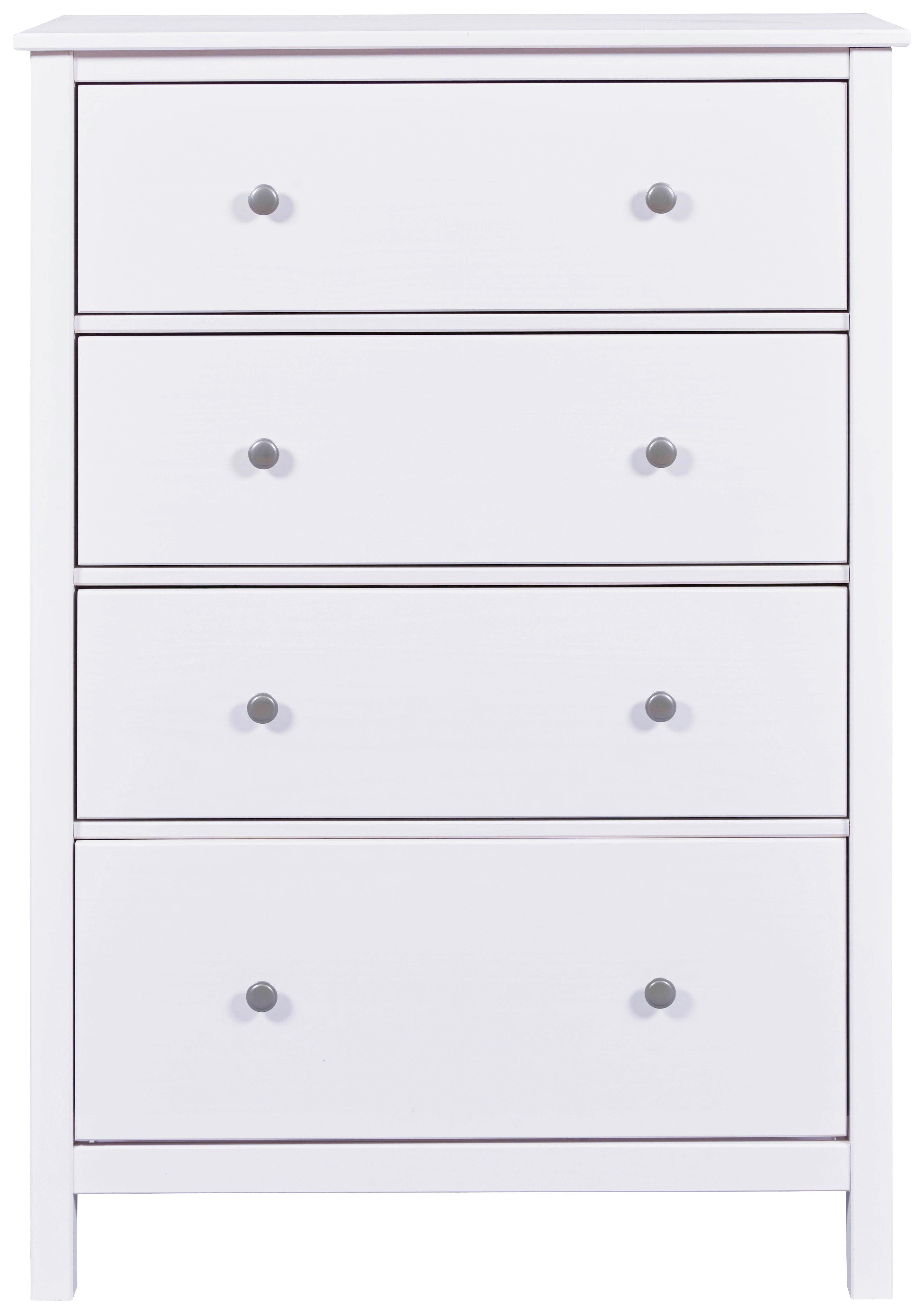 Kommode Chilly Home - Weiß, Design, Holz (82/120/39,5cm) - Livetastic