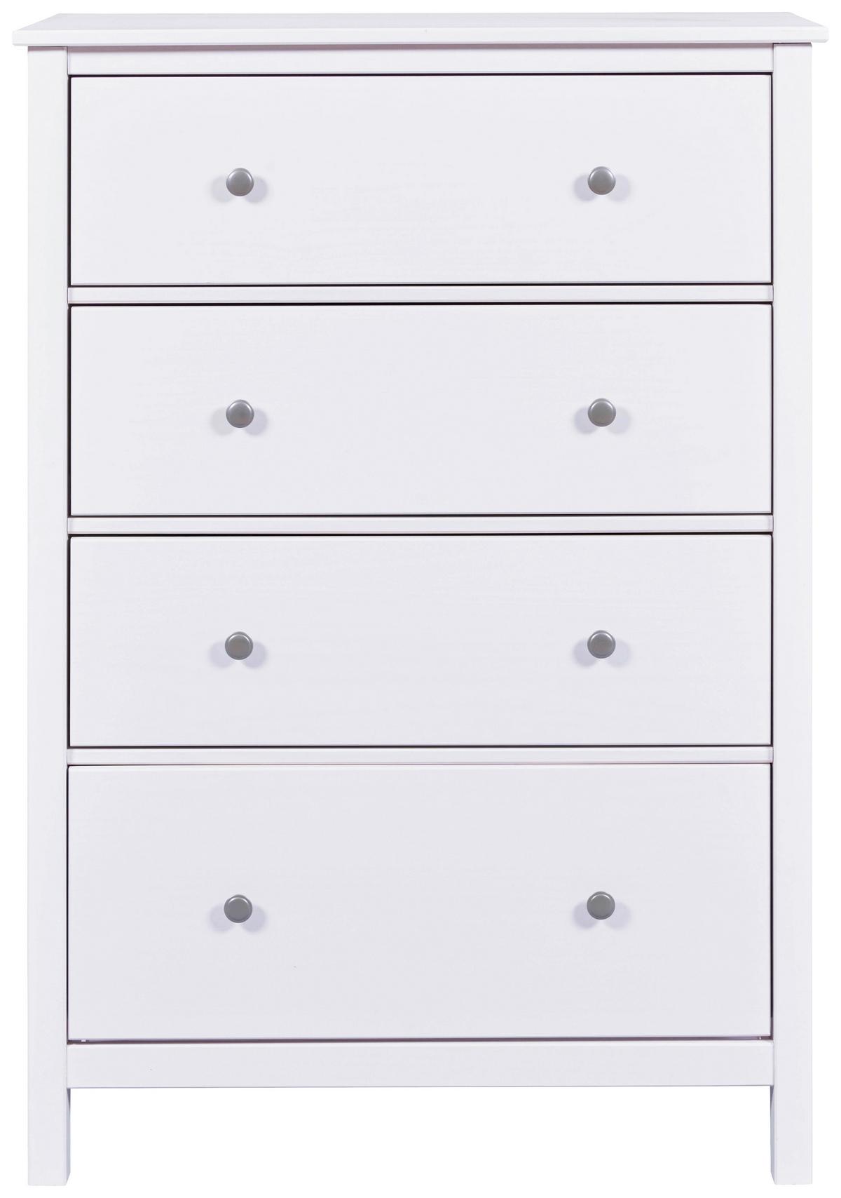 Kommode Chilly Home - Weiß, Design, Holz (82/120/39,5cm) - Livetastic