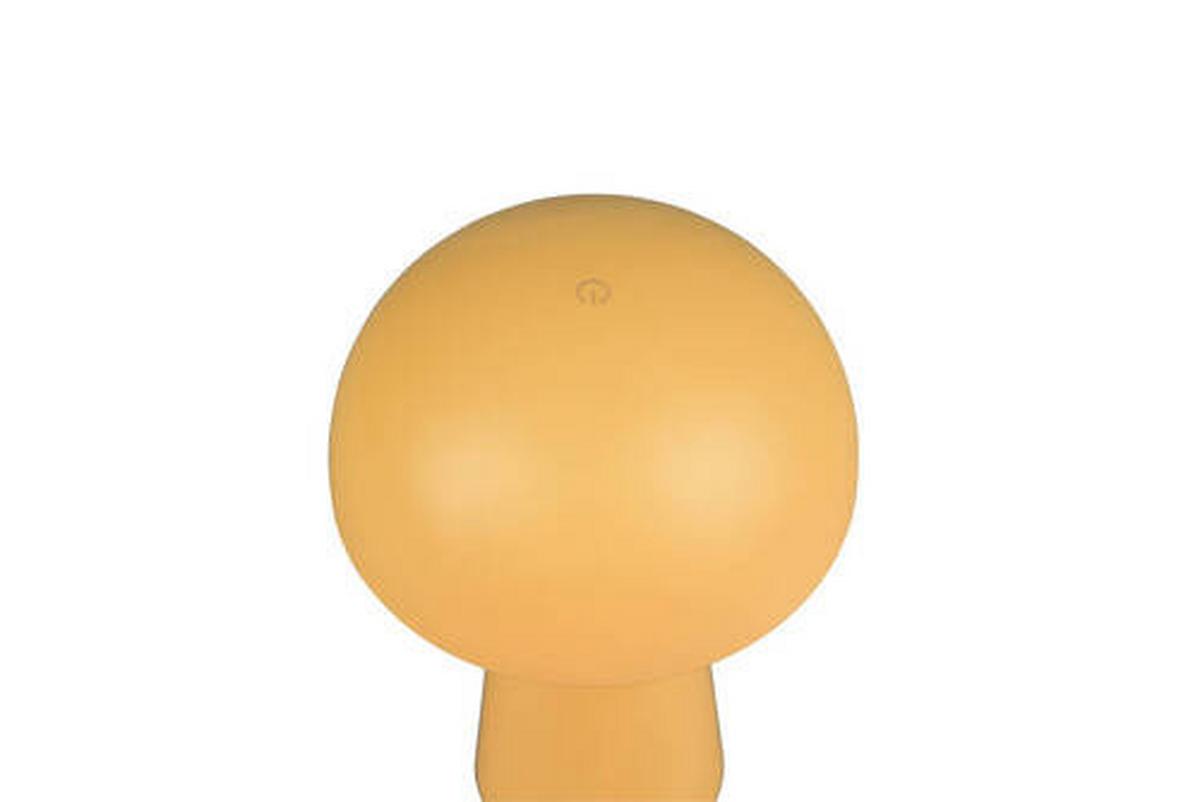 Akku-Tischleuchte R52176183 Lennon - Gelb, Trend, Kunststoff (13,6/21,5cm)