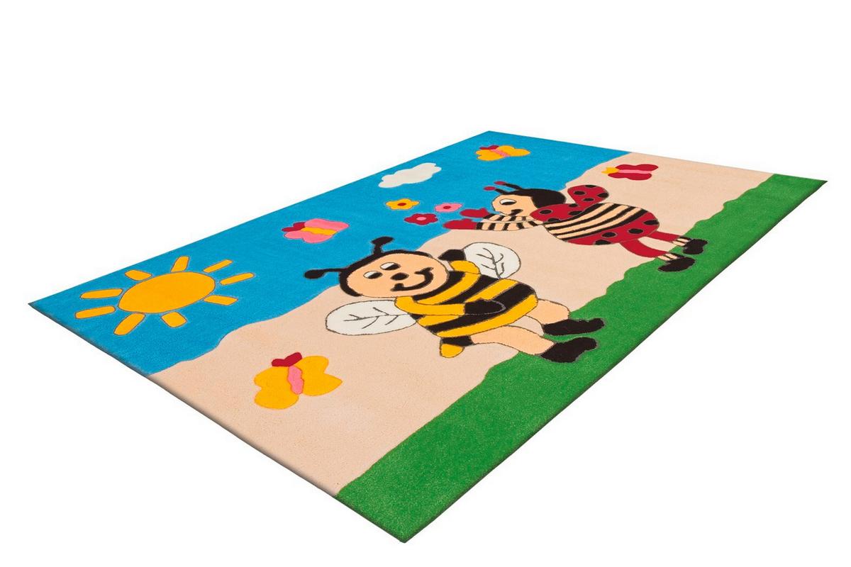 Kinderteppich Multicolor Joy 110x160 cm - Multicolor, Basics, Textil (110/160cm) - Kayoom