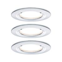 Deckenleuchte 3er-Set Ø 8,4 cm, dimmbar, Rund - Basics (8,4cm) - Paulmann