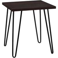Beistelltisch Owen Braun B: 49 cm - Schwarz/Braun, Design, Papier/Holzwerkstoff (49/49/55cm) - MID.YOU
