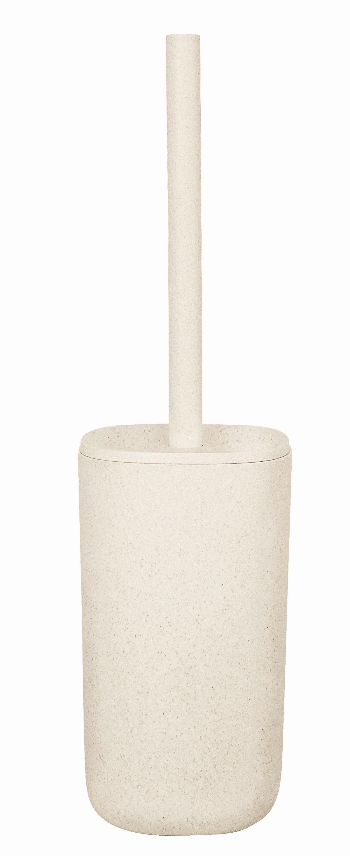 WC-Bürstenhalter Belgrano Stehend Kunststoff - Sandfarben, Basics, Naturmaterialien/Kunststoff (9,5/35cm) - Kleine Wolke