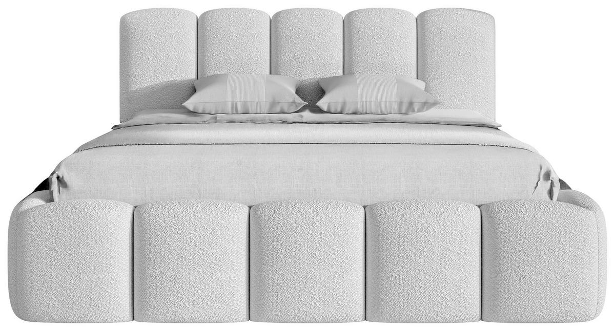 Polsterbett Artamide Sandfarben Lf: 160x200 Cm - Sandfarben, MODERN, Holz/Textil (160/200cm) - Livetastic