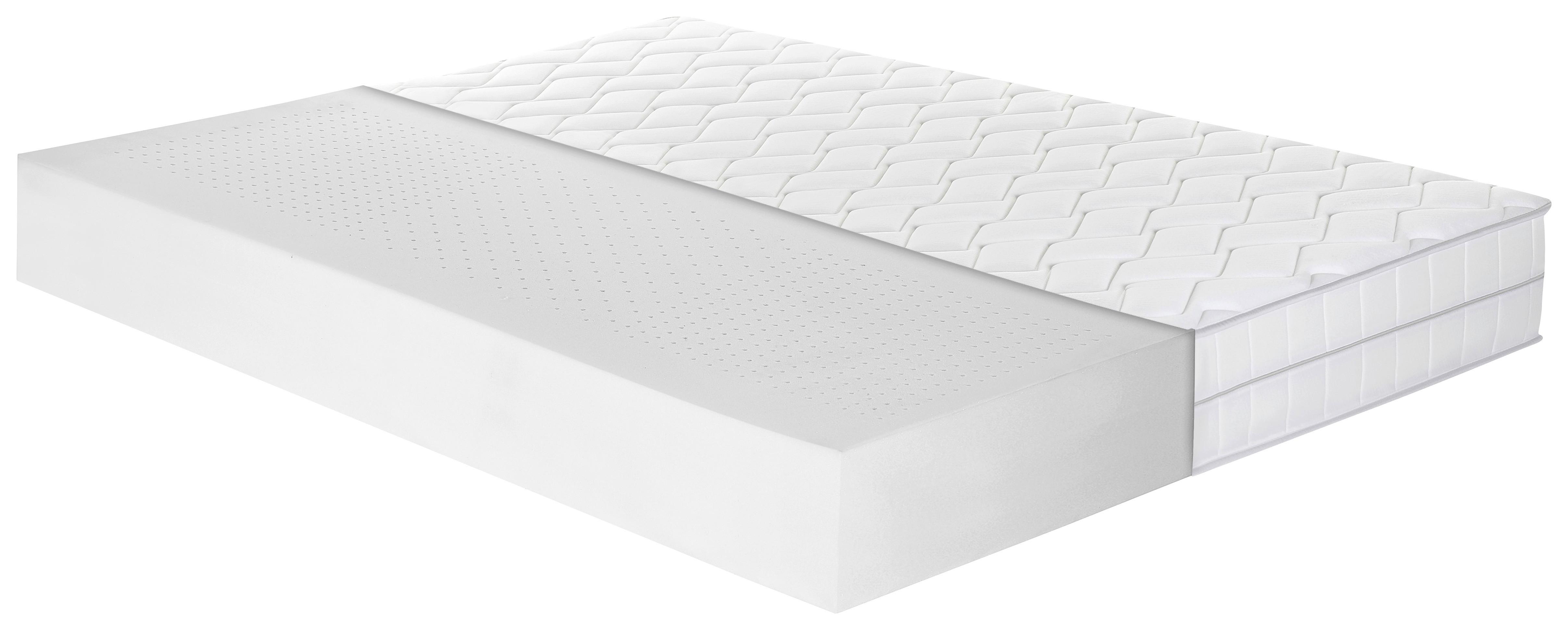 Kaltschaummatratze Air Deluxe 23 - Weiß, Basics, Textil (140/200cm) - MID.YOU