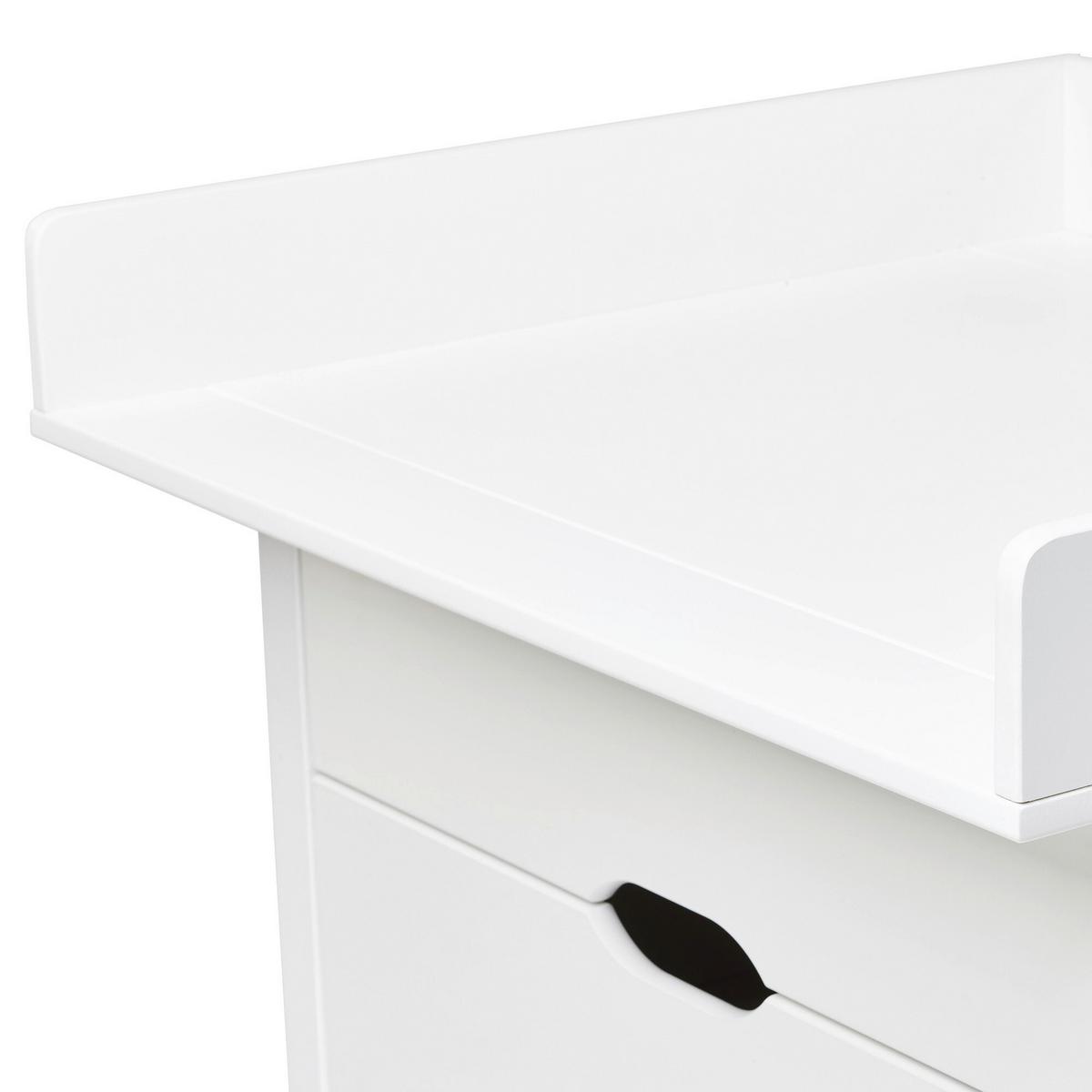 Wickelkommode Isabella Weiß, B: 79 Cm - Weiß, MODERN, Holz/Holzwerkstoff (79/103,5/68cm) - MID.YOU