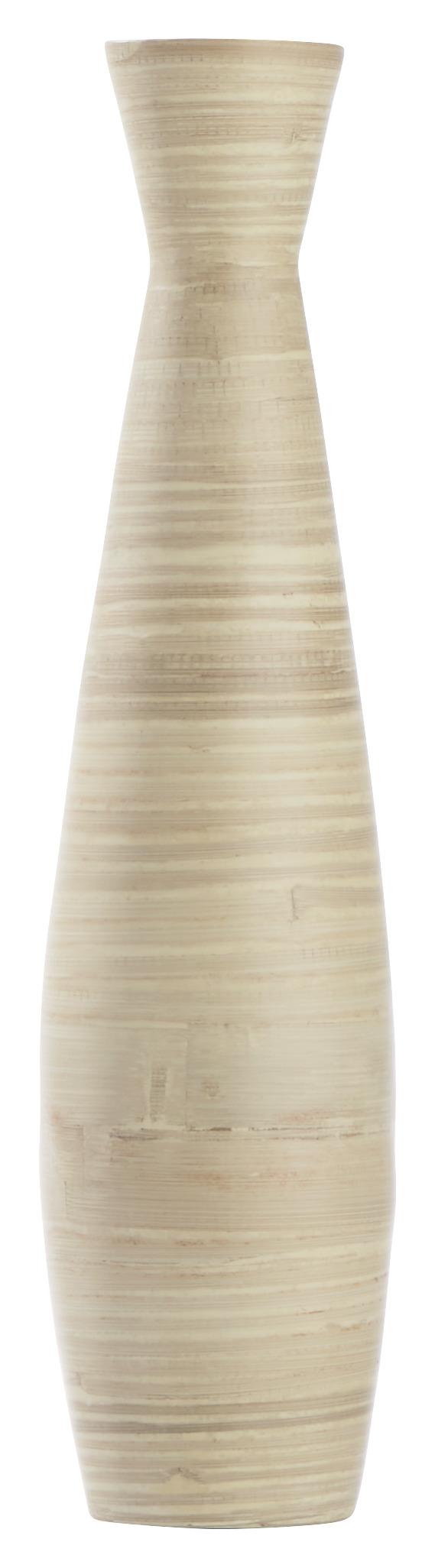 Dekoračná Váza Diana, Ø/v: 11/46cm - prírodné farby, Štýlový, prírodné materiály (11/46cm) - Zandiara