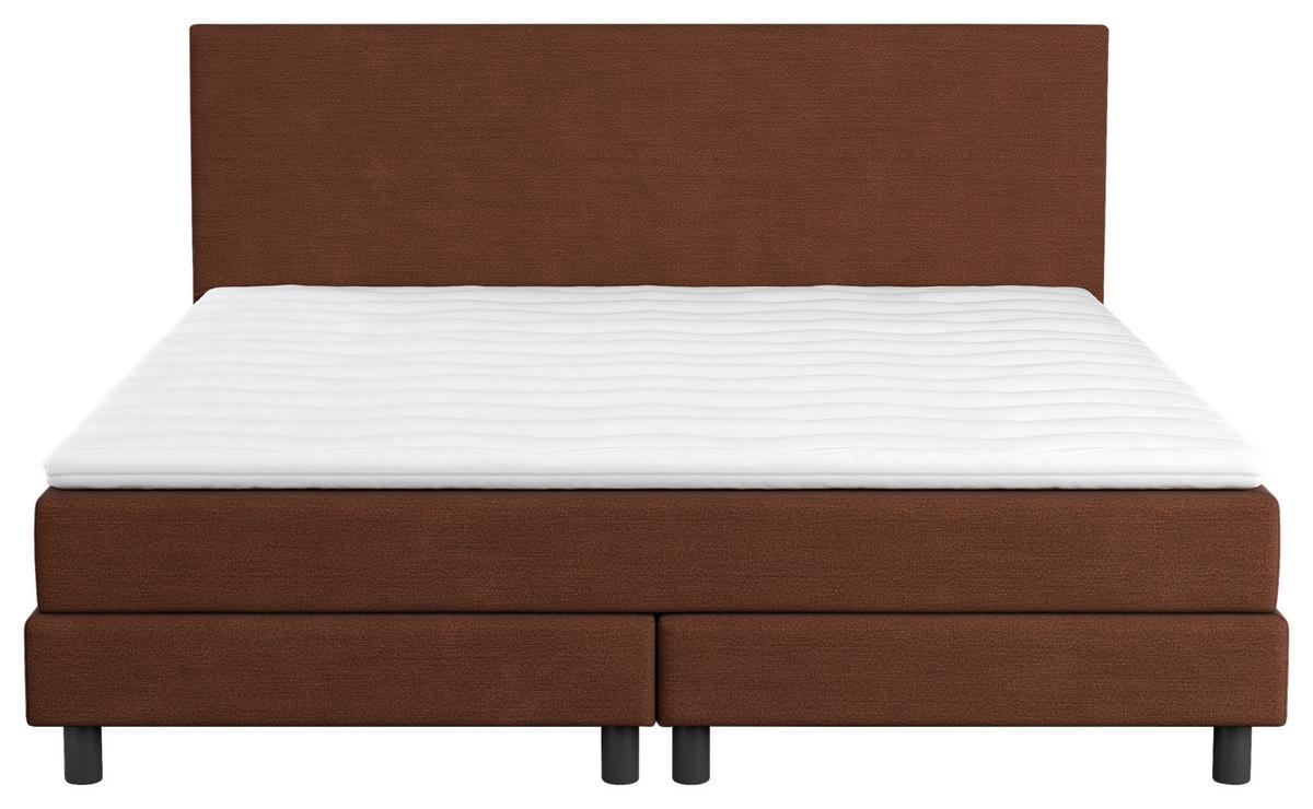 Box-ágy Andorra 180/200cm - barna, Modern, faalapú anyag/textil (180/200cm) - MID.YOU