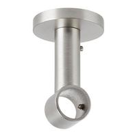 DRŽIAK COMBI - farba ušľachtilej ocele, kov (2cm) - Modern Living