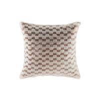 Fellkissen Toronto - Silberfarben, MODERN, Textil (45/45cm) - Luca Bessoni
