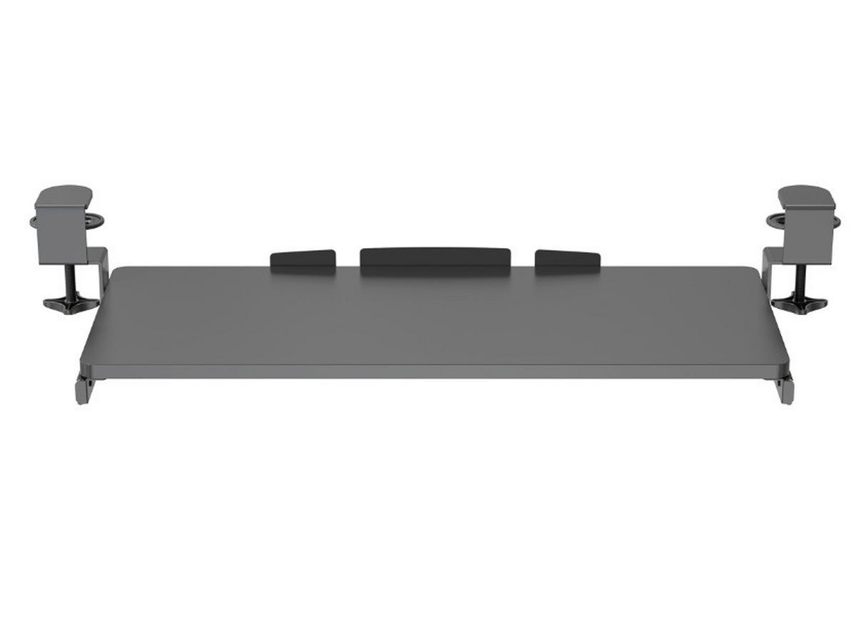 Tastaturauszug Schwarz B: 68 cm - Schwarz, MODERN, Holzwerkstoff (68/8/28cm) - MID.YOU