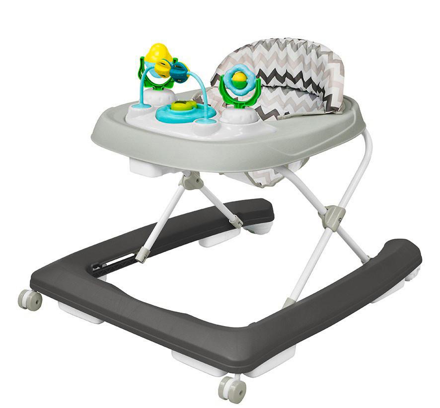 Lauflernwagen Grau B: 62 cm - Grau, Basics, Kunststoff/Textil (62/53/65cm) - Fillikid
