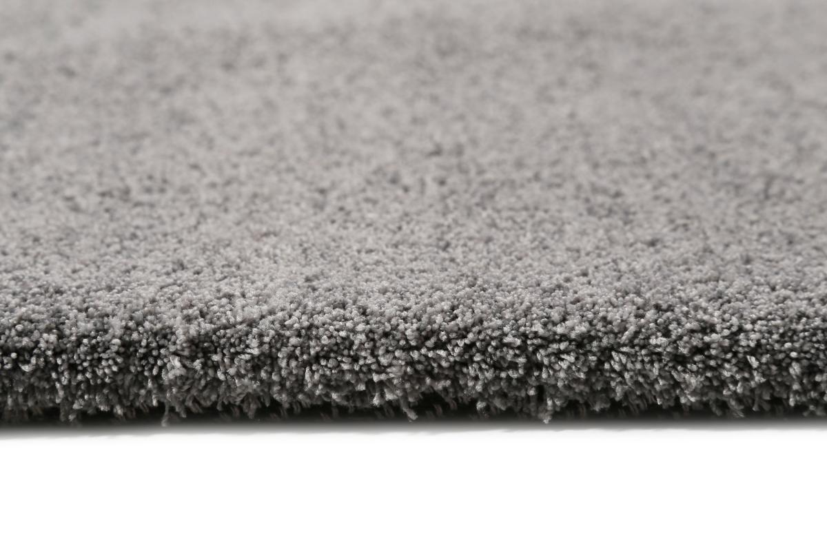 Hochflor Teppich Grau Baumwolle Loft Bxl: 70x140 Cm - Grau, KONVENTIONELL, Textil (70/140cm) - Esprit