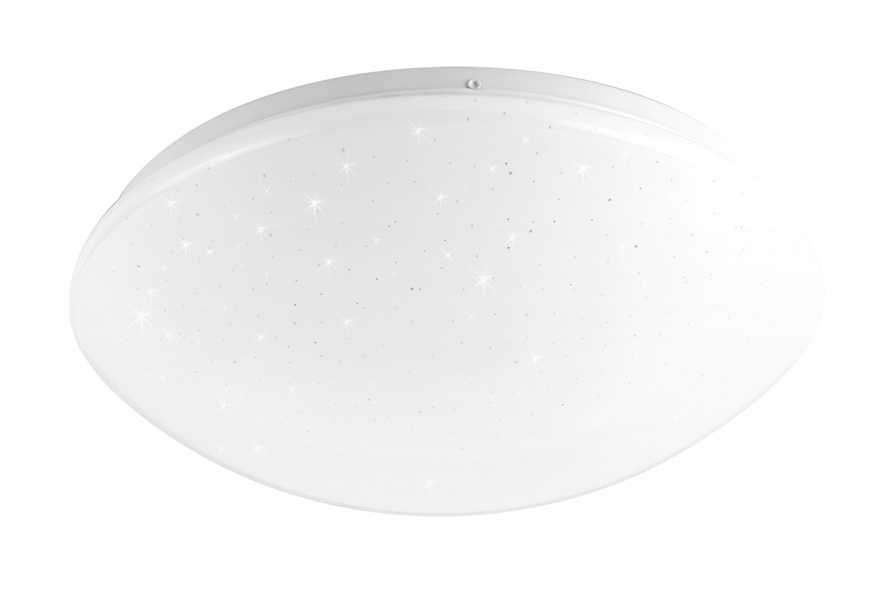 LED-Deckenleuchte 14-75321 - Weiß, Basics, Metall (49/49/11cm)