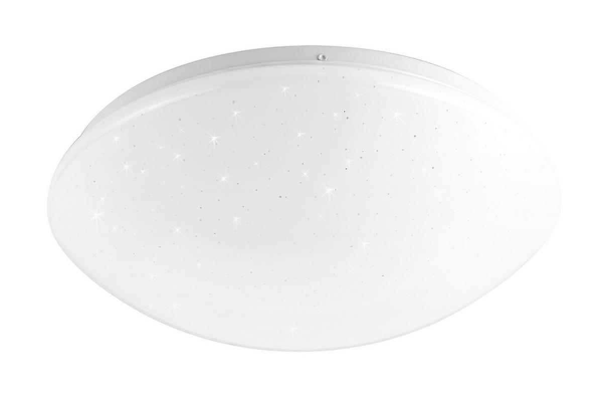 LED-Deckenleuchte 14-75321 - Weiß, Basics, Metall (49/49/11cm)