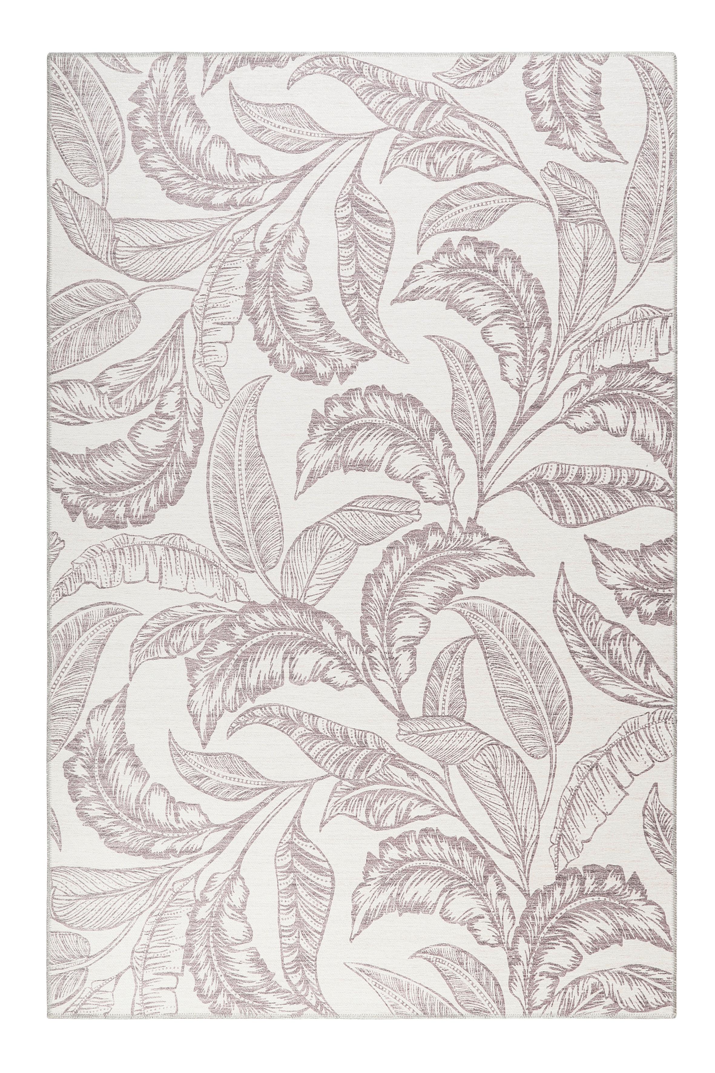 Webteppich Mozambique Palm Taupe/Beige 190x290 cm - Taupe/Beige, LIFESTYLE, Textil (190/290cm) - Esprit