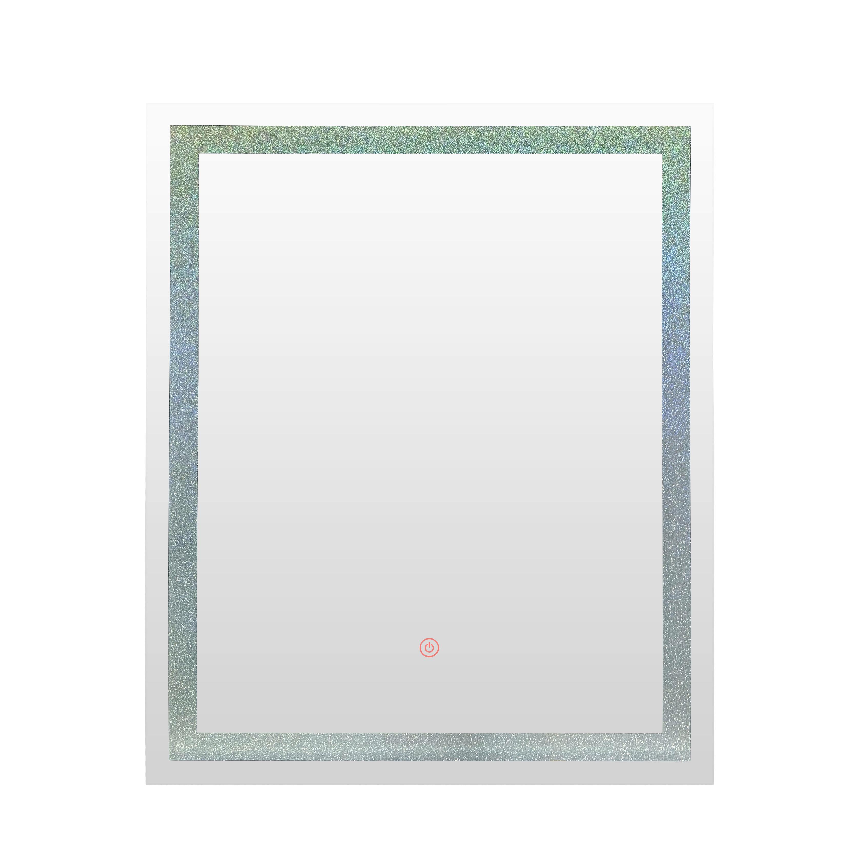 Badezimmerspiegel Emilia B: 50 cm - Trend, Glas (50/60/4cm)