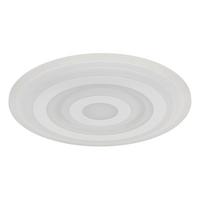 Led-deckenleuchte 48554-20 - Opal/Weiß, KONVENTIONELL, Kunststoff/Metall (40/5cm) - Globo