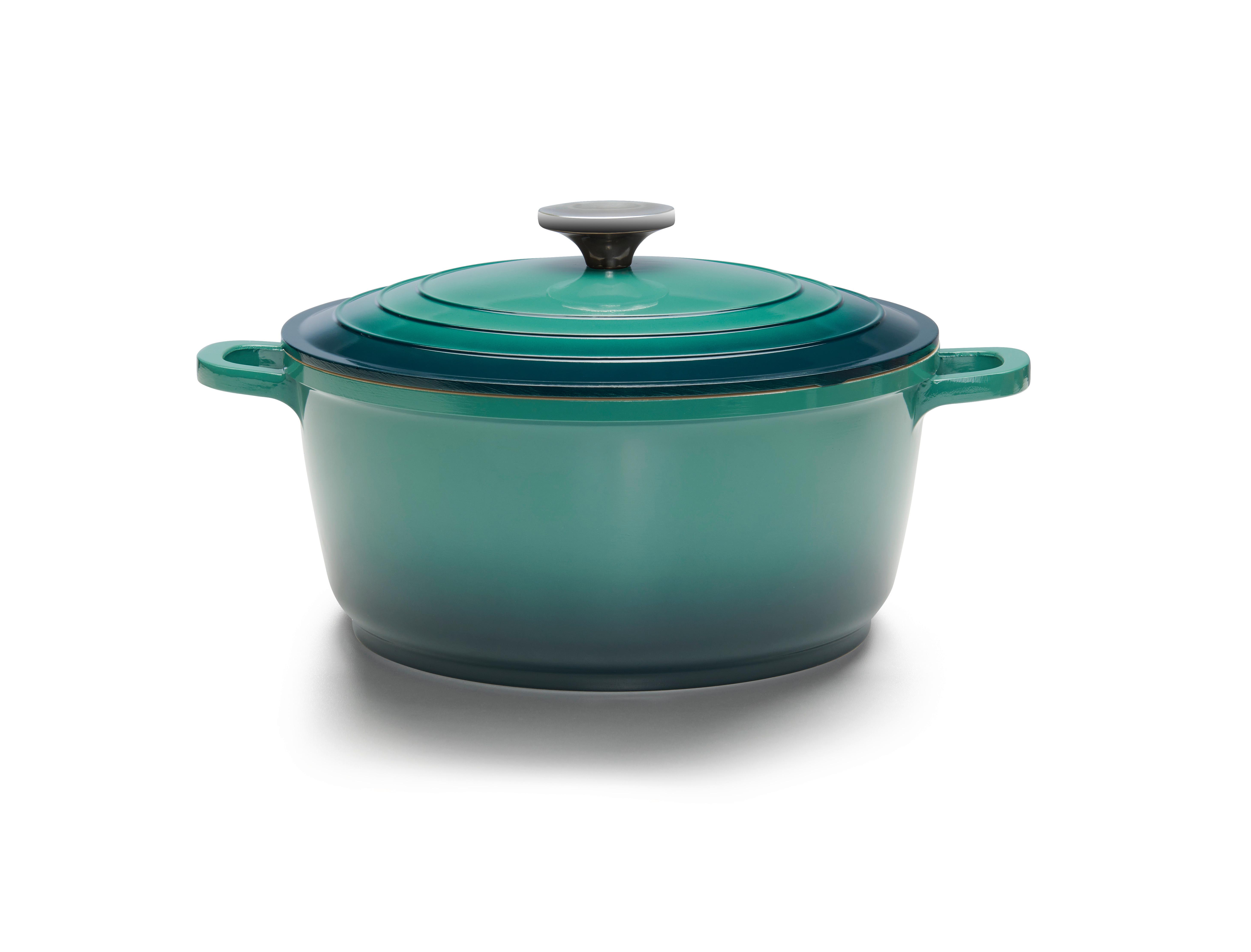 kastrol ELISA - M - zelená, Konvenční, kov (24/11cm) - Modern Living