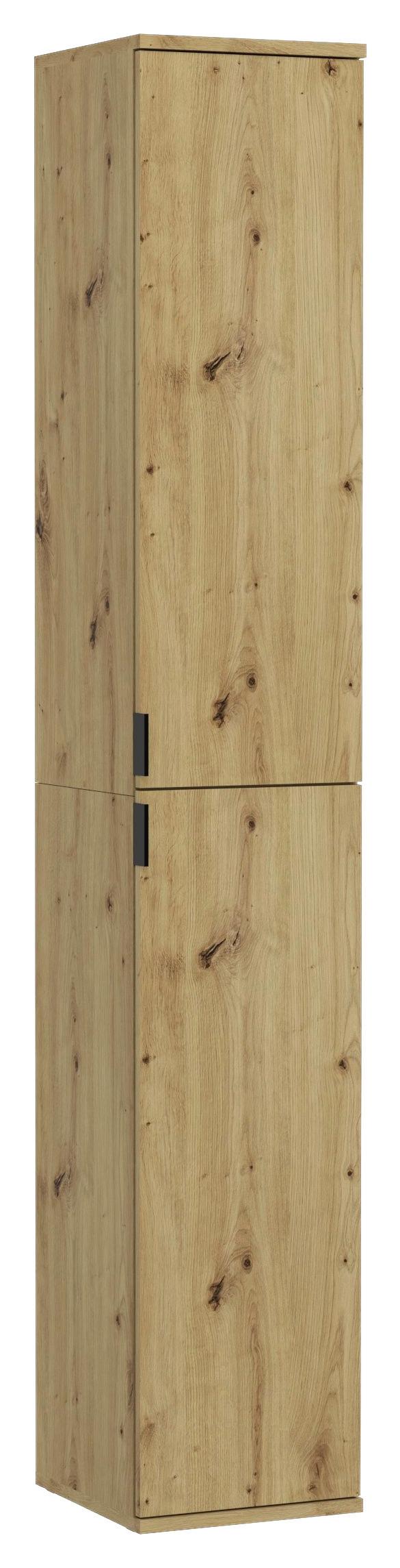 Drehtürenschrank Projekt X Eiche Artisan B: 30 cm