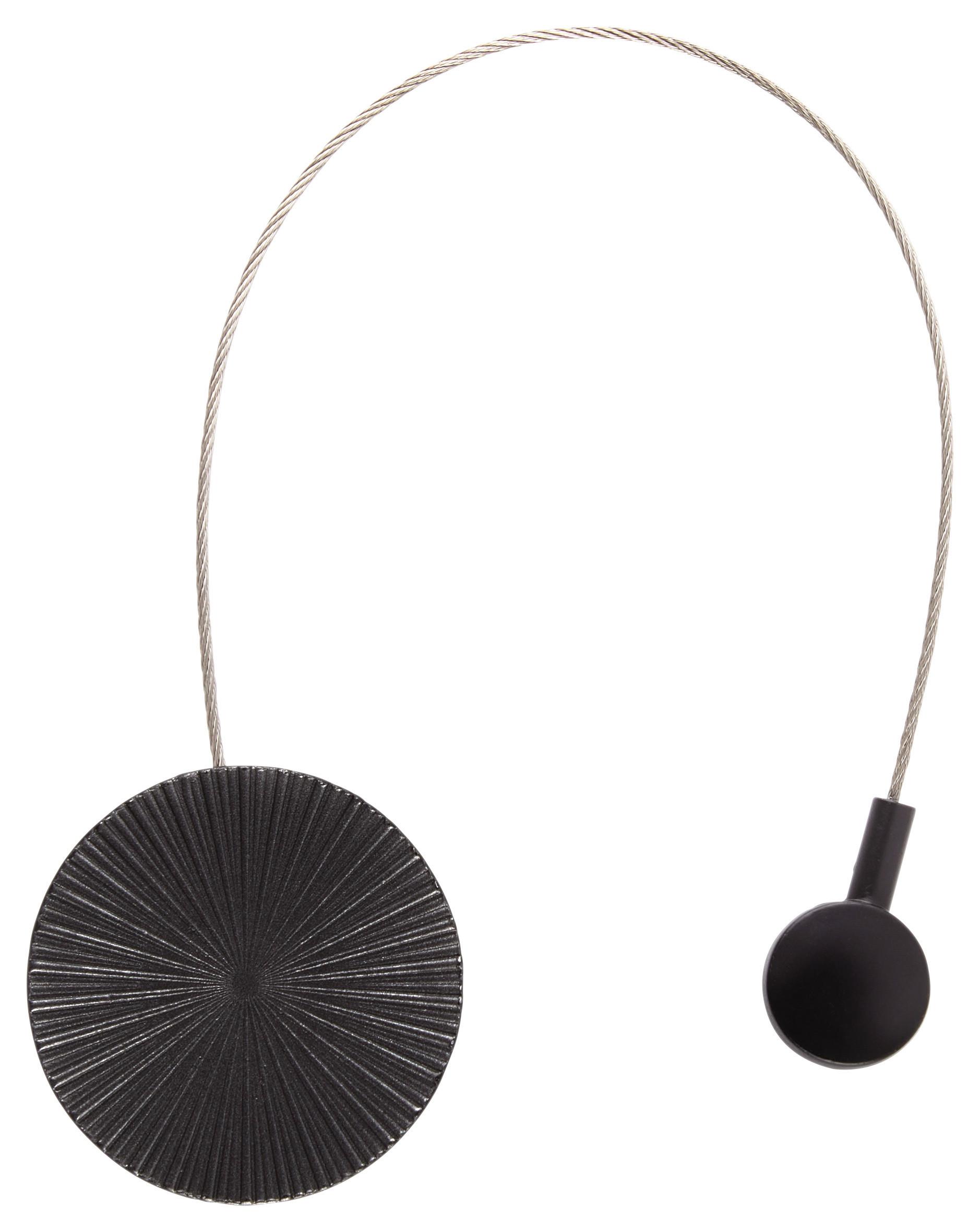 SPONA NA ZÁVES ROCCO - antracitová, Romantik / Landhaus, kov (4cm) - Modern Living