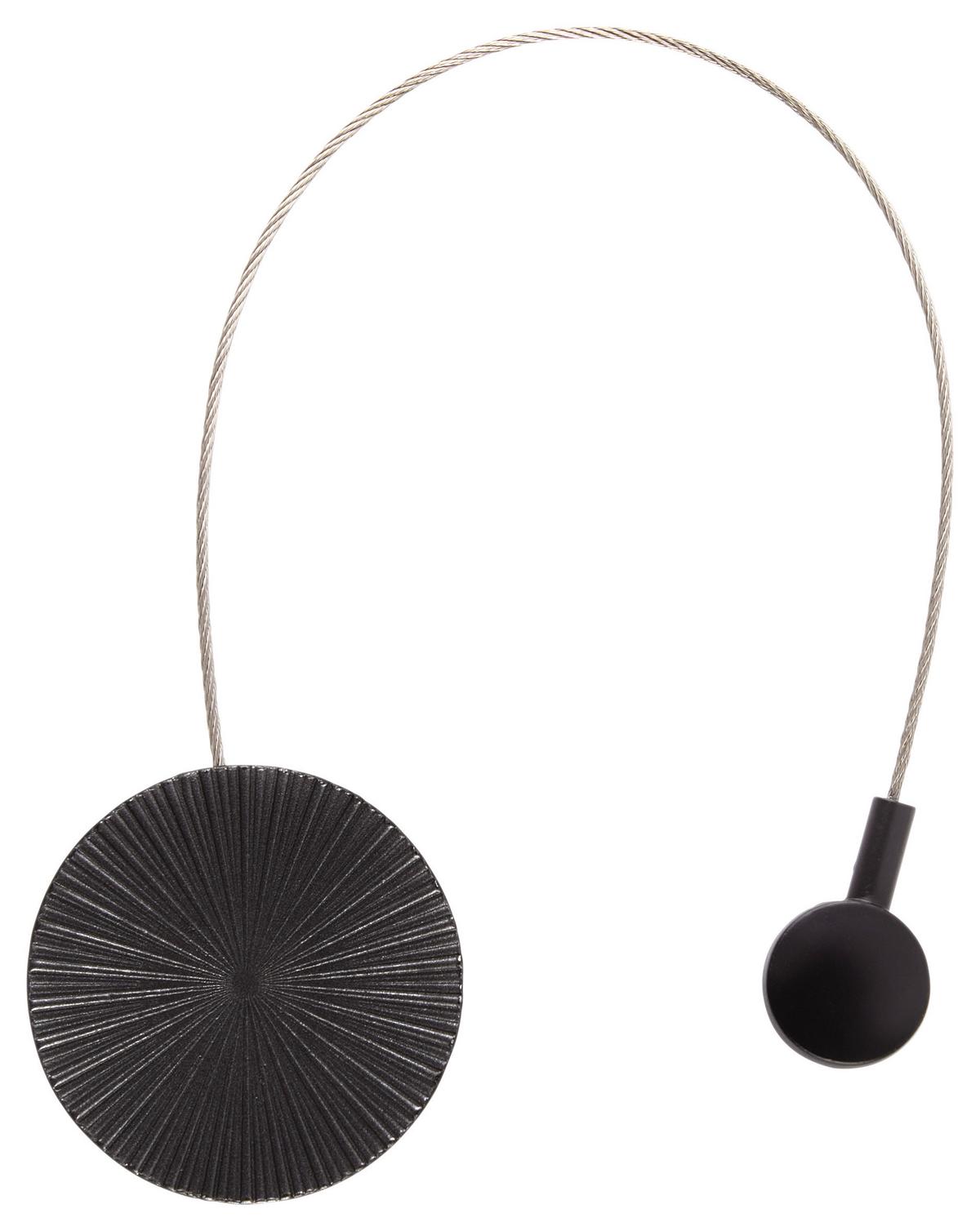 SPONA NA ZÁVES ROCCO - antracitová, Romantik / Landhaus, kov (4cm) - Modern Living