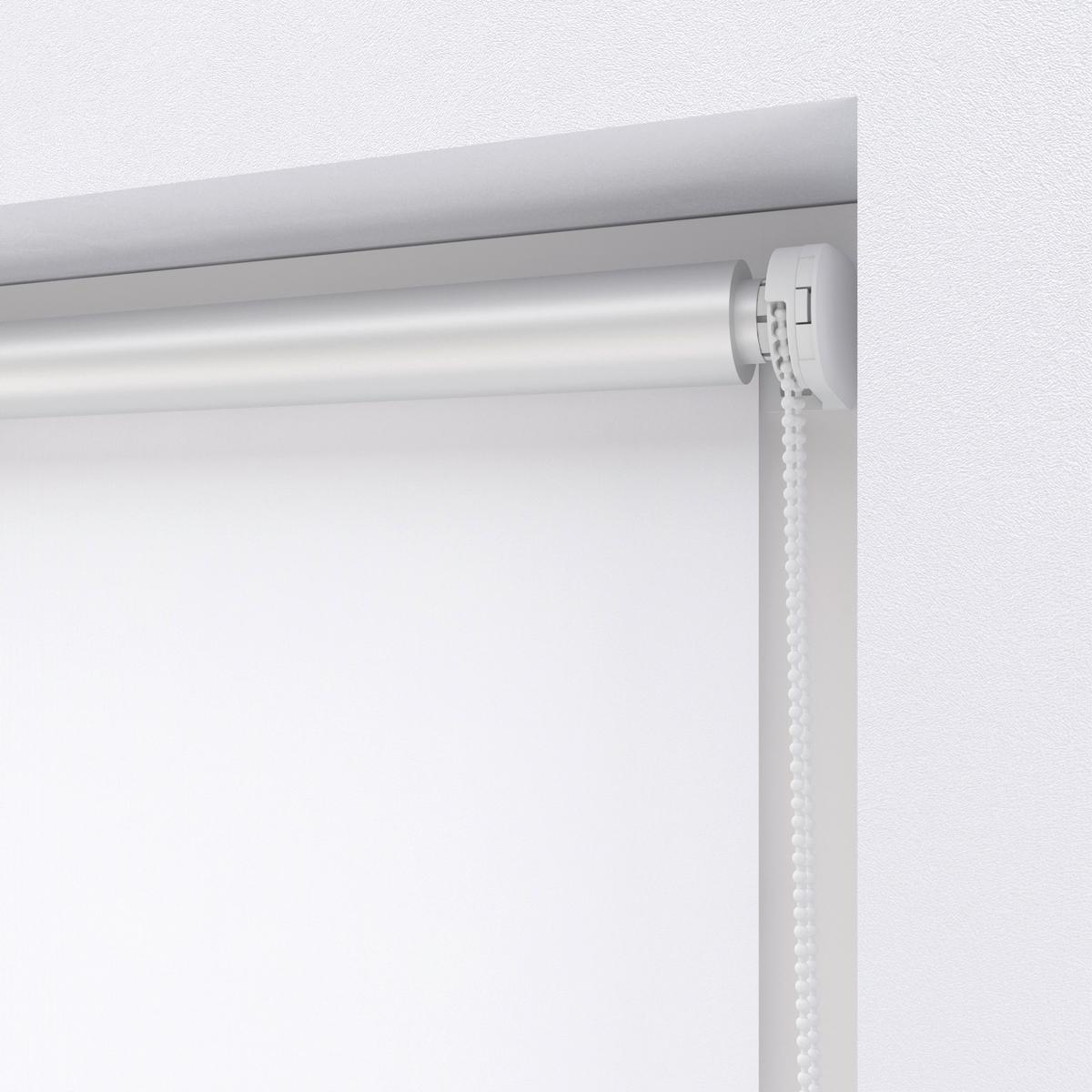 Rollo Thermo 120x150 cm mit Kettenzug - Weiß, Basics, Kunststoff (120/150cm)