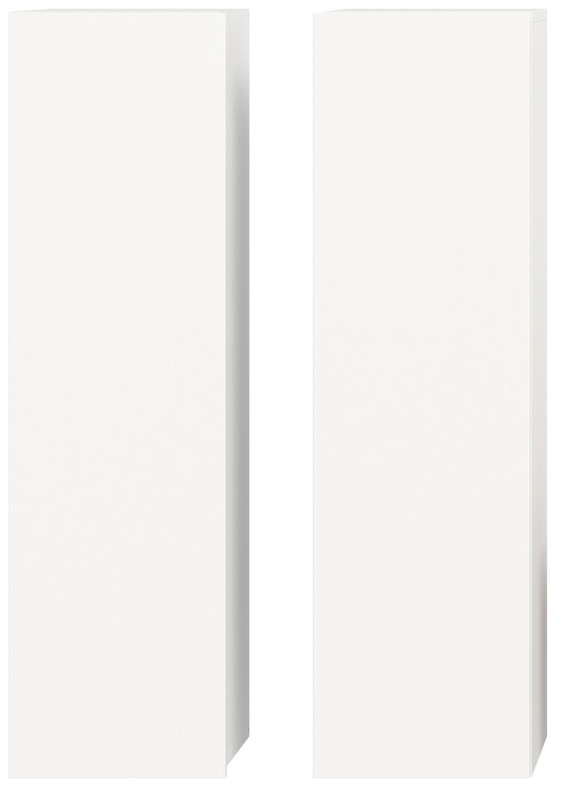 Hängeschrank Tango Weiß B: 110 Cm - Weiß, Design, Holzwerkstoff (110/75/30cm) - MID.YOU