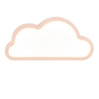 KINDERTISCHLEUCHTE 41-11664 CLOUD - Pink, Basics, Holzwerkstoff/Kunststoff (31/3.5/15cm)