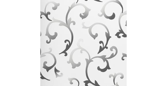 Cretonne Bettwäsche 140x200 Cm Sansa Baumwolle Weiß/schwarz - Schwarz/Weiß, ROMANTIK / LANDHAUS, Textil (140/200cm) - James Wood