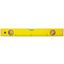 Wasserwaage Falko 40 cm - Gelb, KONVENTIONELL, Metall (40cm) Wasserwaage Falko 40 cm - Gelb, KONVENTIONELL, Metall (40cm)