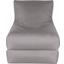 Sitzsack Billy Anthrazit - Silberfarben, MODERN, Textil (80/70/80cm) Sitzsack Billy Anthrazit - Silberfarben, MODERN, Textil (80/70/80cm)