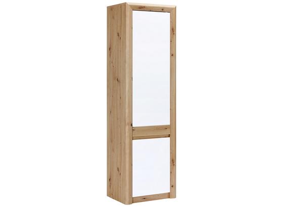 Skriňa Kashmir New - farby dubu/biela, Moderný, kompozitné drevo (57/192/41cm) - James Wood Skriňa Kashmir New - farby dubu/biela, Moderný, kompozitné drevo (57/192/41cm) - James Wood