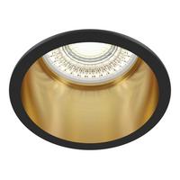 Aufbauleuchte Reif - Goldfarben/Schwarz, Trend, Metall (6,8/5,4cm) - MAYTONI