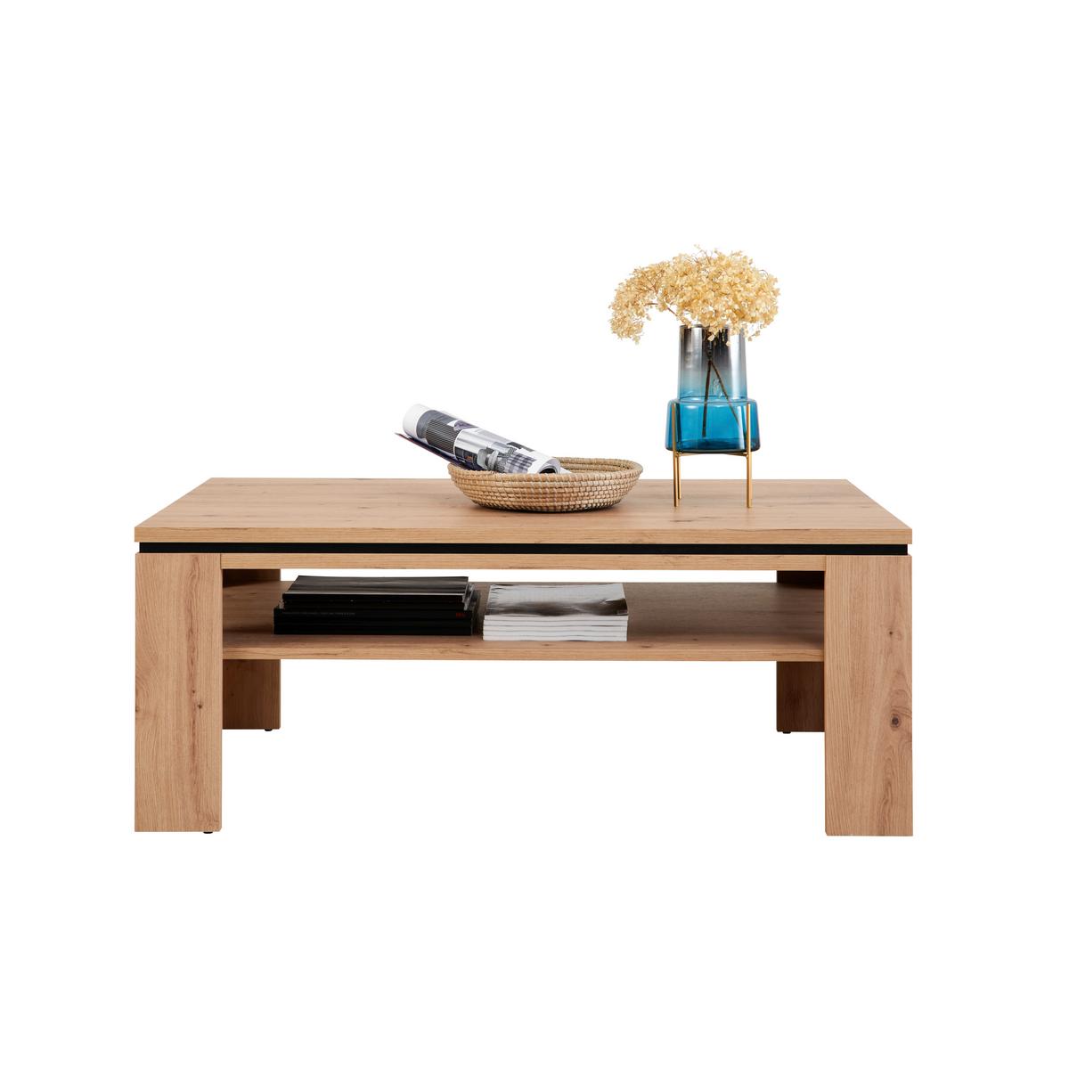 KONFERENČNÝ STOLÍK NYON - farba duba, Modern, kompozitné drevo (110/44/70cm)