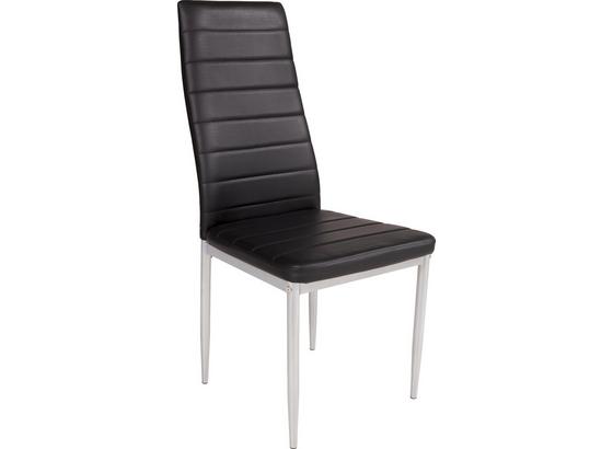 Szék Franzi *top Ár* - Alu/Fekete, konvencionális, Fém/Textil (42/92/53cm) Szék Franzi *top Ár* - Alu/Fekete, konvencionális, Fém/Textil (42/92/53cm)