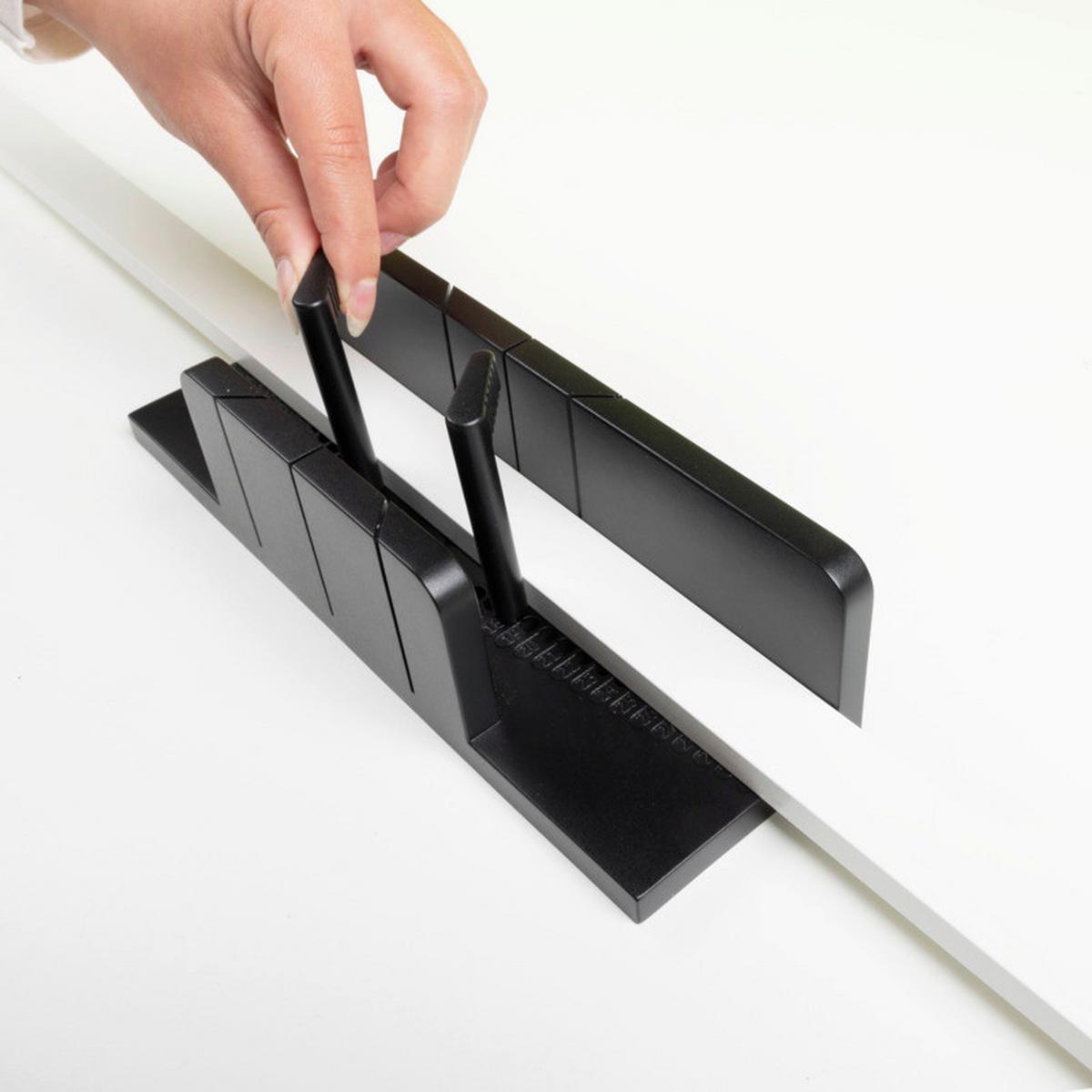 Fliegengitter Is Zuschnitt Set Gehrungslade - Schwarz, Basics (7/23/6cm) - Windhager