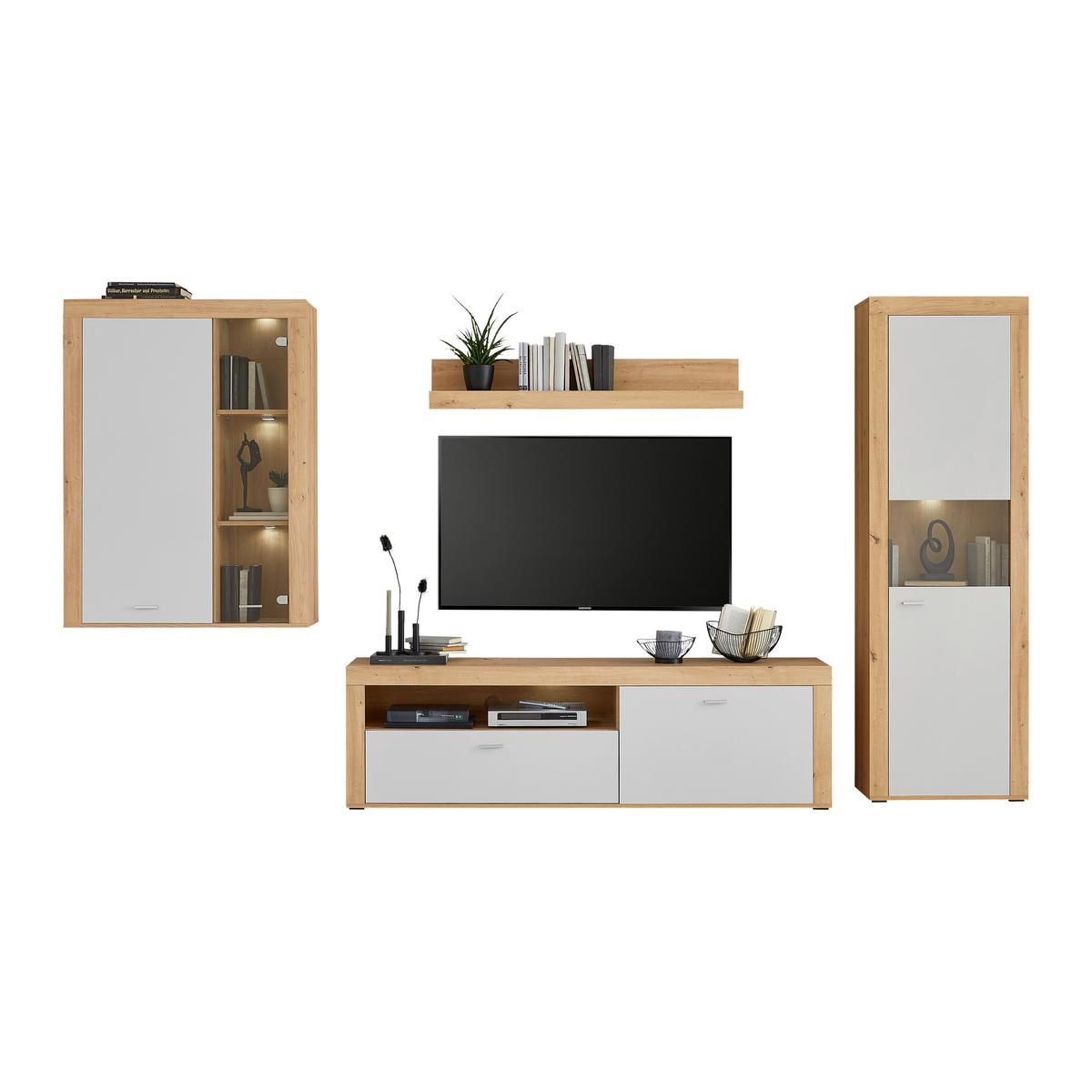 TV-Element Canberra - MODERN, Holzwerkstoff (180/53,1/41,8cm)