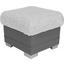 Hocker Sava - Schlammfarben/Silberfarben, MODERN, Holz/Papier (58/44/58cm) Hocker Sava - Schlammfarben/Silberfarben, MODERN, Holz/Papier (58/44/58cm)