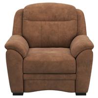 KŘESLO BRUNO 2 V1 - černá/hnědá, Konvenční, textil/plast (101/99/99cm)