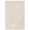 Hochflorteppich Creme Art 60x110 cm - Creme, Basics, Textil (60/110cm) - Novel